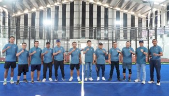 Padel Bareng Semen Tonasa, Ketua DPRD Haris Gani Perkuat Sinergi Forkopimda Pangkep