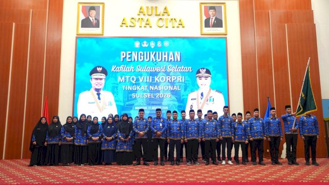 26 dari 38 Peserta Kafilah Sulsel Tembus Final MTQ VIII KORPRI Nasional 2026