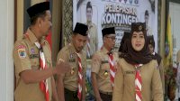 Wabup Pangkep Lepas Kontingen Pramuka ke Jambore Nasional XII di Cibubur