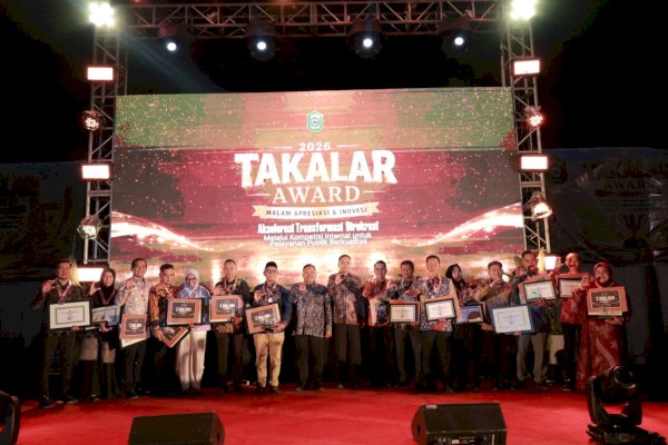 Bupati Daeng Manye Gebrak Birokrasi Takalar Lewat Takalar Award, Inovasi dan Kinerja Jadi Penentu