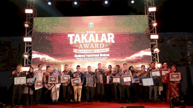 Bupati Daeng Manye Gebrak Birokrasi Takalar Lewat Takalar Award, Inovasi dan Kinerja Jadi Penentu