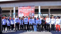 Hengky Yasin Lepas Gerak Jalan HUT RI, Pemkab Takalar Hadirkan Cek Kesehatan Gratis hingga Gebyar PAD