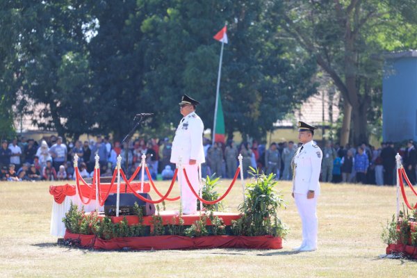 Pemkab Takalar Gelar Upacara Detik-Detik Proklamasi Kemerdekaan RI ke-81