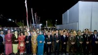 Barisan Obor Semarakkan Malam HUT ke-81 Kemerdekaan RI di Takalar