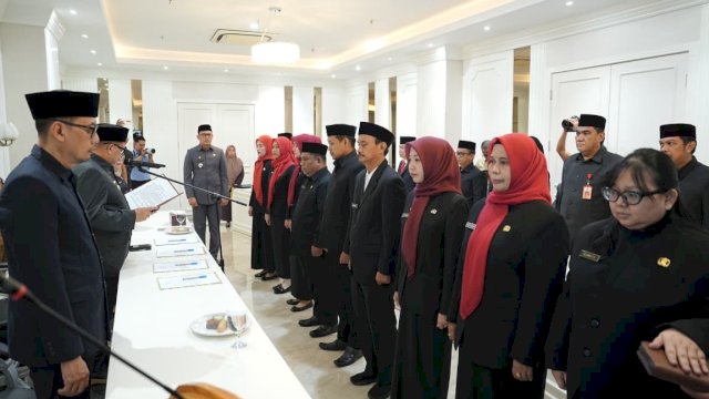 Lantik Pejabat Fungsional, Wali kota Appi Tekankan Pelayanan Publik Tak Boleh Sekadar Seremonial