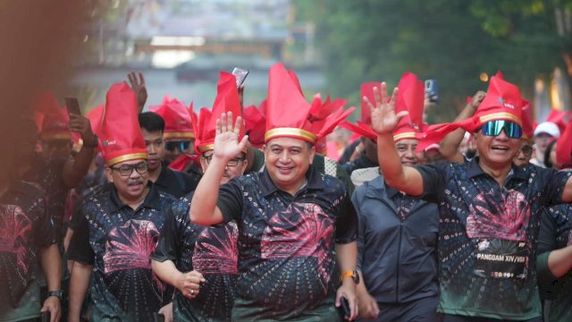 Wali Kota Makassar dan Pangdam XIV Hasanuddin Ikut Lari di Patonro Elite Run 2026