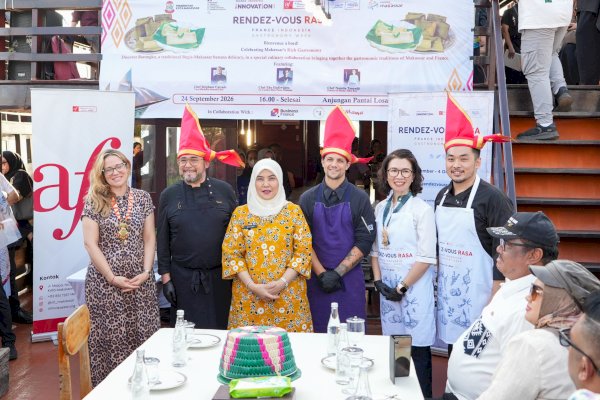 Aliyah Mustika Ilham Dorong Barongko Go International Lewat Kolaborasi Gastronomi Makassar–Prancis