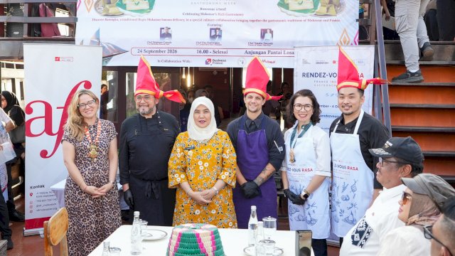 Aliyah Mustika Ilham Dorong Barongko Go International Lewat Kolaborasi Gastronomi Makassar&ndash;Prancis