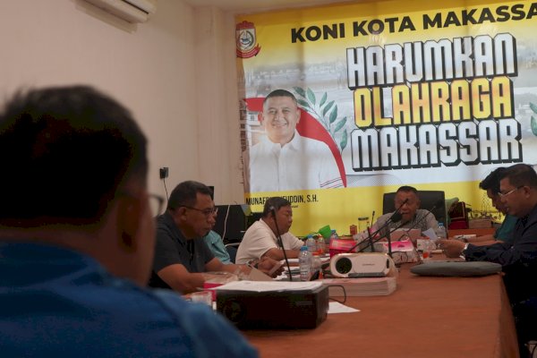 KONI Makassar Rasionalisasi Anggaran TC, Empat Cabor Jadi Evaluasi