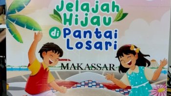 Buku “Jelajah Hijau di Pantai Losari” untuk Edukasi Siswa, Melinda: Semestinya Dibagikan Gratis