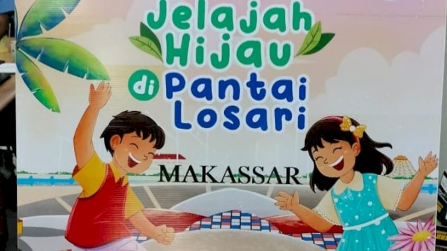 Buku bertajuk "Jelajah Hijau di Pantai Losari".