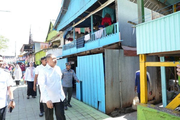 Keren! Permukiman Kumuh di Tepian Sungai Buloa Kini Jadi Kampung Warna-Warni