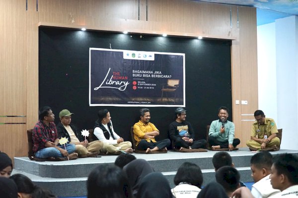 Unik! DPK Lutim Rayakan Hari Literasi dengan Konsep “Buku Bisa Berbicara”