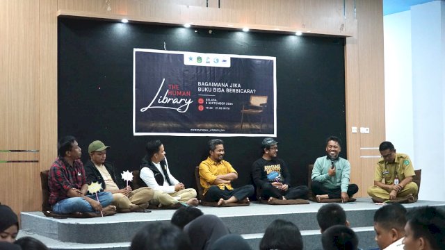 Unik! DPK Lutim Rayakan Hari Literasi dengan Konsep &ldquo;Buku Bisa Berbicara&rdquo;