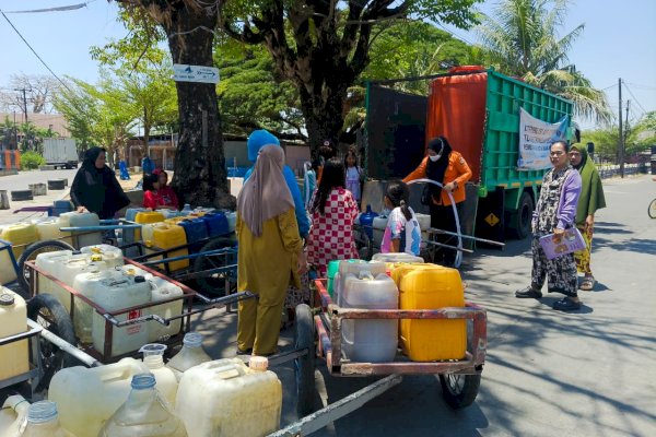 BPBD Makassar Kembali Salurkan 3,04 Juta Liter Air untuk 92.931 Jiwa