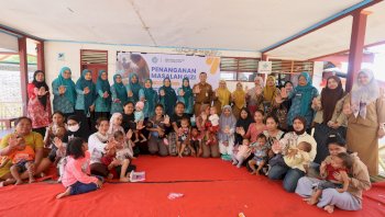 Tekan Stunting, TP PKK Makassar Bagikan Makanan Bergizi Gratis Setiap Hari