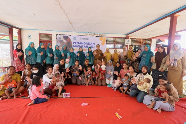 Tekan Stunting, TP PKK Makassar Bagikan Makanan Bergizi Gratis Setiap Hari