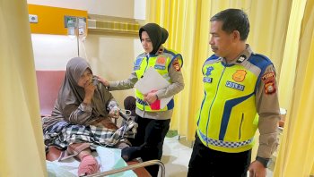 Diduga Langgar Jam Operasional, Truk di Gowa Lindas Kaki Pemotor hingga Hancur