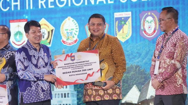 Wali Kota Makassar, Munafri Arifuddin alias Appi, dalam Malam Apresiasi Pemerintah Daerah Berprestasi 2026 Batch II Regional Sulawesi.