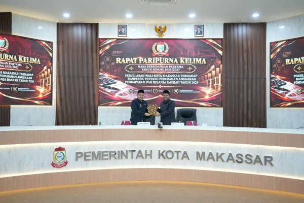 Wali Kota Appi Paparkan APBD-P Makassar, Proyek Strategis Disiapkan Mulai Awal 2027