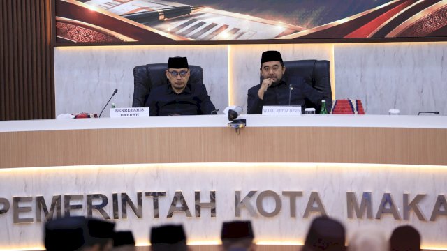 Rapat paripurna Pemandangan Umum Fraksi PKS atas Penyampaian Nota Keuangan dan Rancangan Peraturan Daerah Kota Makassar tentang Perubahan APBD Tahun Anggaran 2026.