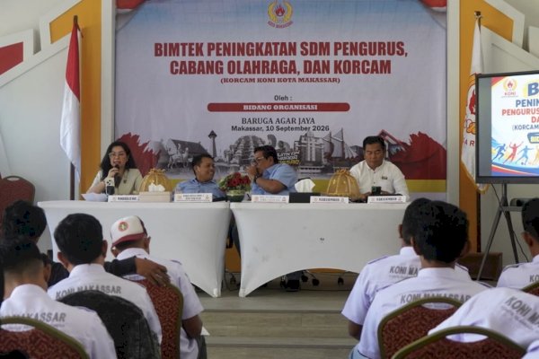 KONI Makassar Dorong Pengurus Naik Kelas, Tata Kelola Olahraga Diperkuat