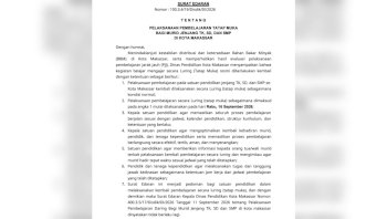 Disdik Makassar Cabut PJJ, Siswa TK-SMP Kembali Sekolah Tatap Muka Mulai Tanggal 16 Besok