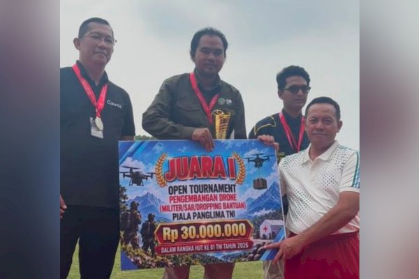 Kementerian Kehutanan Juara I Open Tournament Piala Panglima TNI 2026