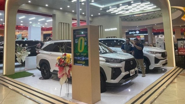 Kalla Toyota buat program menarik di bulan September, potongan suku bunga yang kompetitif hingga bunga 0%.