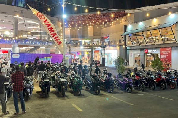 GTA Aerox Vol. 3 Jadi Panggung Kreativitas, 300 Riders Tumpah di Makassar