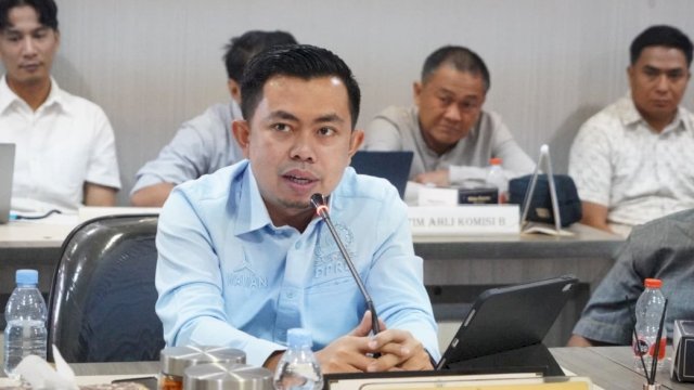 Anggota Komisi B DPRD Sulawesi Selatan, Heriwawan.