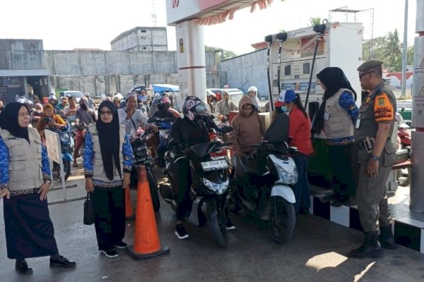 Satgas Sidrap Intensifkan Pengawasan, Antrean BBM Mulai Dipantau Ketat di SPBU
