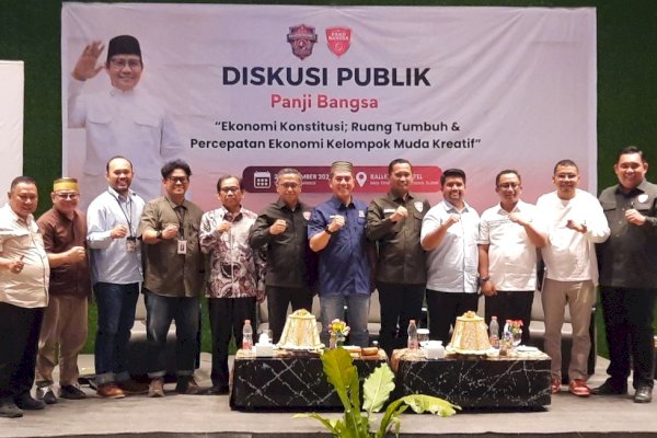 Panji Bangsa Gelar Diskusi Prabowonomic, Bahas Ekonomi Konstitusi Jadi Ruang Tumbuh Anak Muda Kreatif