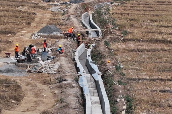 Petani Optimis Bisa Tanam Padi 3 Kali Setahun Berkat MYP Irigasi Pemprov Sulsel