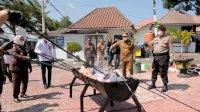Wawali Hermanto Hadiri Pemusnahan Barang Bukti di Kejari Parepare, Tegaskan Kepastian Hukum