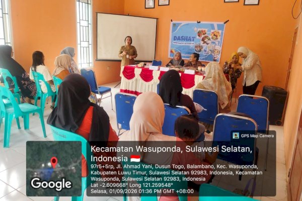 Cegah Stunting Sejak Dini, Dinas PPKB Lutim Gerakkan Dashat di 53 Desa