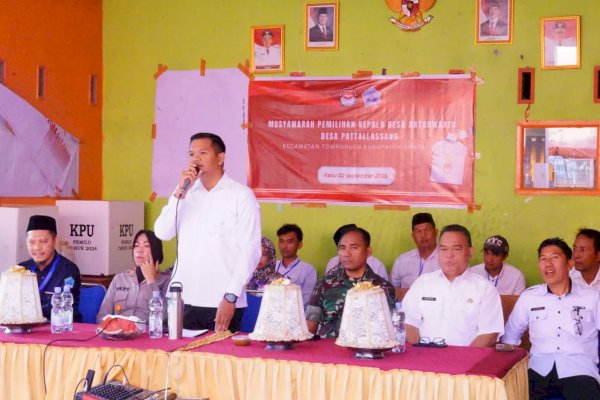 Pesan Bupati Bantaeng Uji Nurdin Pada Pilkades PAW Pattalassang : “Demokratis dan Kondusif”