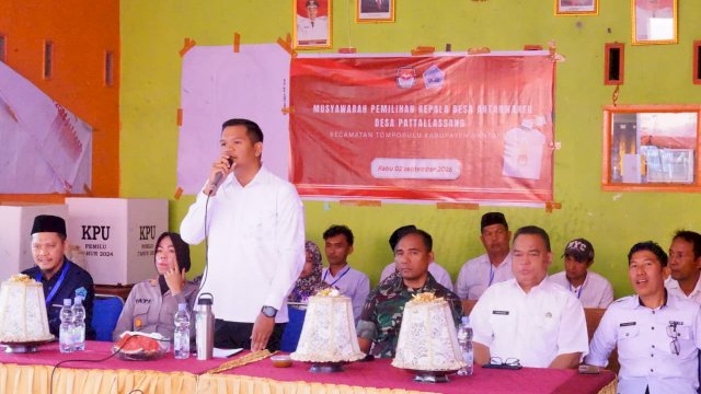 Pesan Bupati Bantaeng Uji Nurdin Pada Pilkades PAW Pattalassang : “Demokratis dan Kondusif”