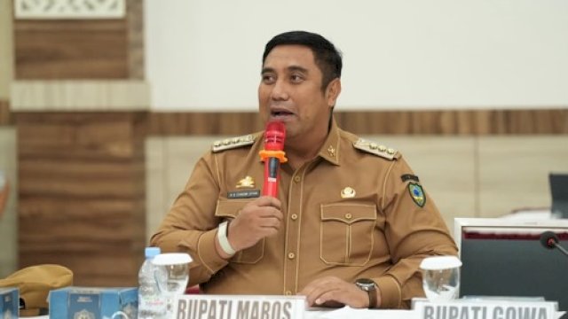 Bupati Chaidir Syam Dorong Program Infrastruktur Maros Jadi Perhatian DPD RI
