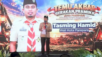 Tasming Hamid Tegaskan Pramuka Punya Kontribusi Penting bagi Masyarakat dan Pembangunan Parepare