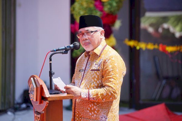 Wabup Bantaeng Hadiri Pembukaan Raker, Peresmian Sekretariat dan Launching Ambulans DPC APDESI