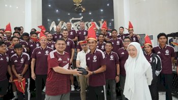 Munafri Jamu dan Lepas Pemain PSM ke Parepare, Tegaskan Dukungan Pemkot Makassar