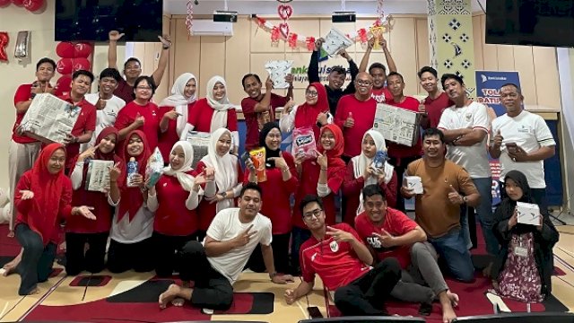 Lomba 17-an Meriah, Andi Yusri Perkuat Kekompakan Pegawai Bank Sulselbar Soppeng