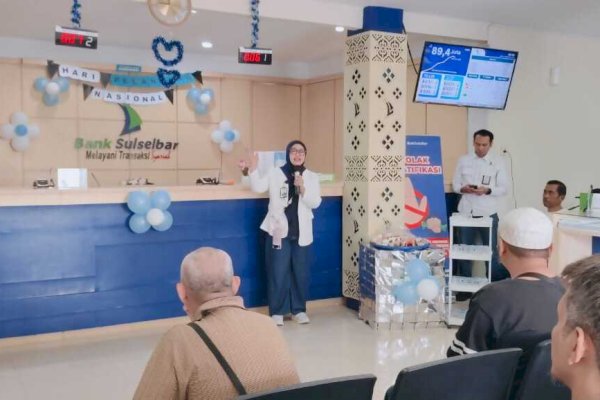 Think Customer, Bank Sulselbar Soppeng Perkuat Layanan Digital dan Dukung UMKM