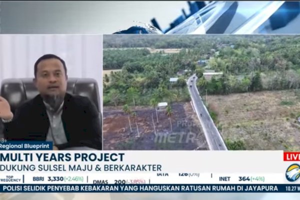 MYP Infrastruktur Jalan Provinsi On The Track, Gubernur Sulsel: Lebih 300 Km Sudah Tertangani