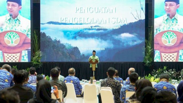 Perkuat Meritokrasi ASN Kemenhut, Menhut Raja Juli Antoni Dorong Evaluasi Kinerja Berbasis Realita Lapangan