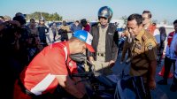 Gubernur Sulsel Tinjau Pengisian BBM Kendaraan Roda Dua di Modular SPBU Kawasan CPI