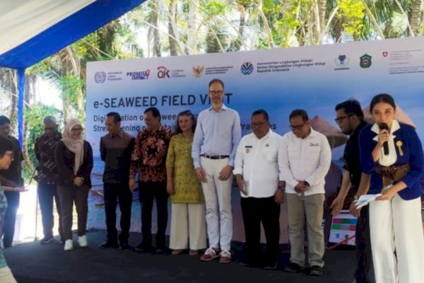 Bupati Daeng Manye Dorong Digitalisasi Petani Rumput Laut Takalar