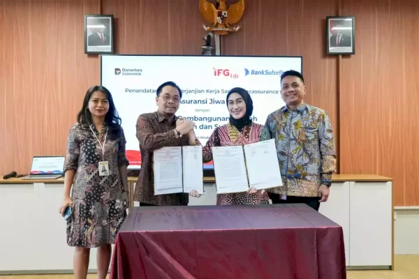 IFG Life Beri Perlindungan Asuransi ke Nasabah Bank Sulselbar