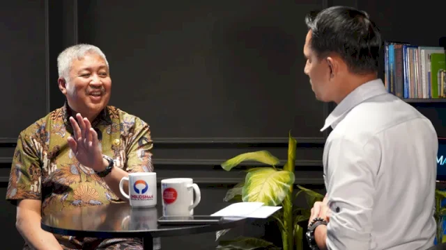 Bupati Pinrang, H.A. Irwan Hamid, S.Sos., hadir sebagai narasumber dalam Podcast Sorotan Isu Maladministrasi dan Aduan Masyarakat (SIMAK) yang diselenggarakan Ombudsman.